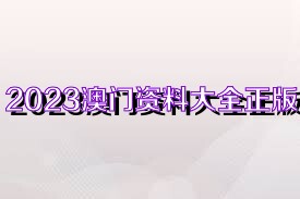 新澳门资料大全正版资料2023,澳门新资料大全正版资料2023，警惕犯罪风险，远离非法赌博